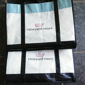 SOLD SOLD  Vineyard Vines shopping bags x2